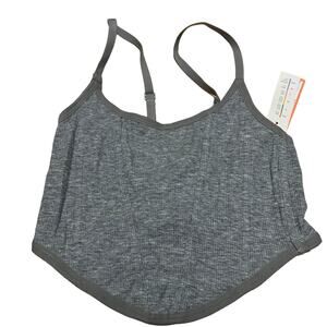 Colsie Women's Gray Casual Corset Tank Top With Adjustable Straps- Size XS - NWT